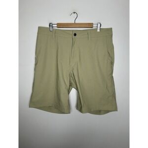 Stio Shorts Mens Tan Brown Coburn Hybrid Hiking Outdoors Durable Stretch Size 36